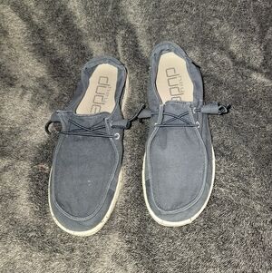 Hey Dude Wendy Womens Slip On Chambray Shoes